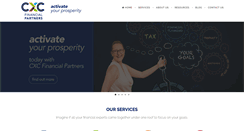 Desktop Screenshot of cxcfinancialpartners.com.au